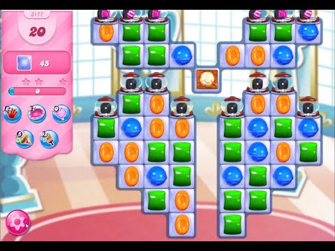 Candy Crush Saga Level 3177 NO BOOSTERS