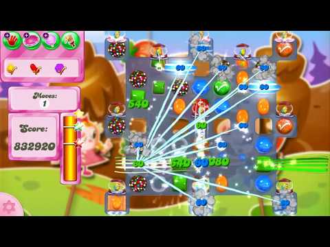 Candy Crush Saga Level 2605 NO BOOSTERS (glitched level)