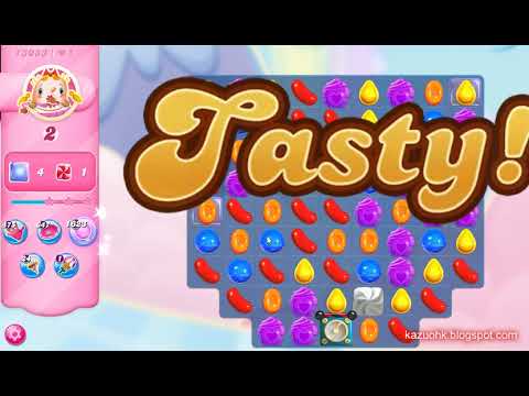 Candy Crush Saga Level 13083 (Impossbile without extra moves in First version)