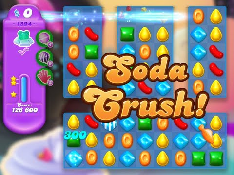 Candy Crush Soda Saga Level 1894 (3 stars, NO boosters)