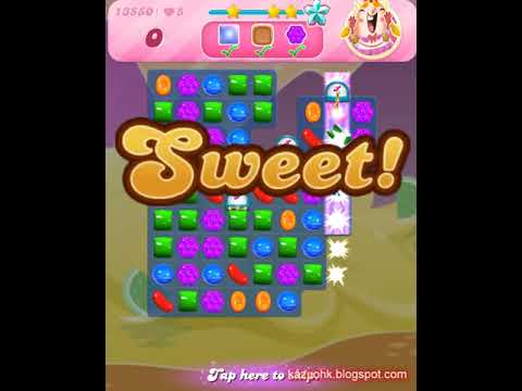 Candy Crush Saga Level 13550 (3 stars, NO boosters)