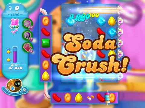 Candy Crush Soda Saga Level 1799 (NO boosters)