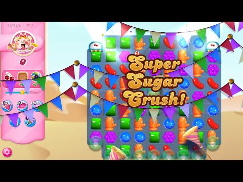 Candy Crush Saga Level 13168 (NO boosters)