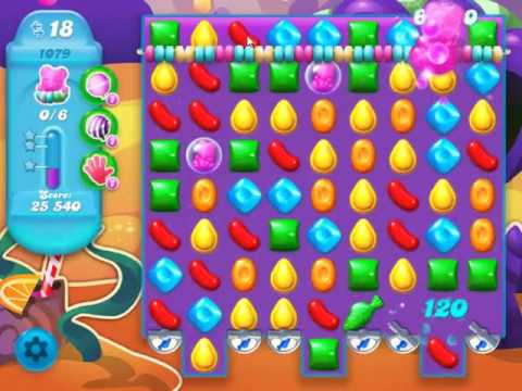 Candy Crush Soda Saga Level 1079 - NO BOOSTERS