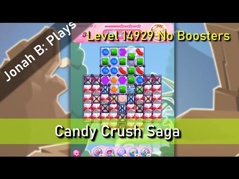 Candy Crush Saga Level 14929 No Boosters