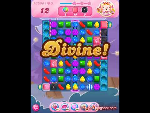 Candy Crush Saga Level 13586 (2nd version, 3 stars, NO boosters)