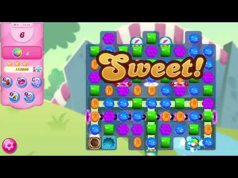 Candy Crush Saga LEVEL 7410 NO BOOSTERS