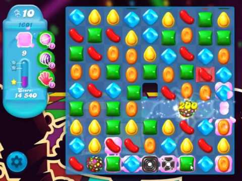 Candy Crush Soda Saga Level 1601 - NO BOOSTERS