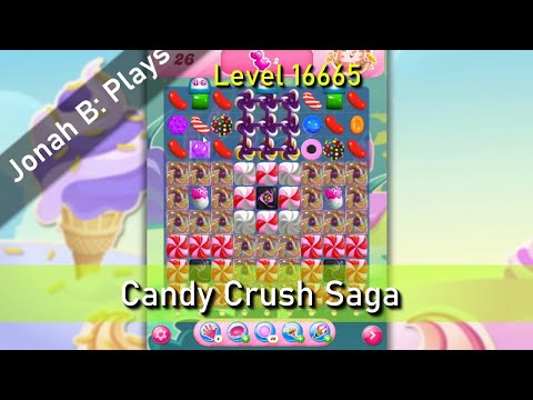 Candy Crush Saga Level 16665