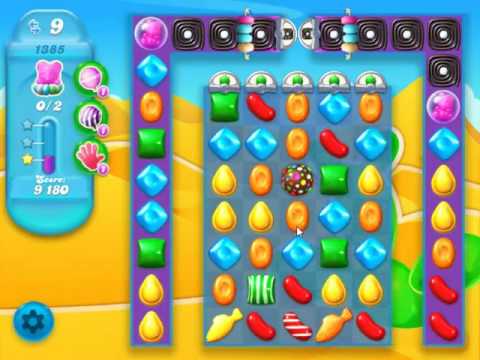 Candy Crush Soda Saga Level 1385 - NO BOOSTERS