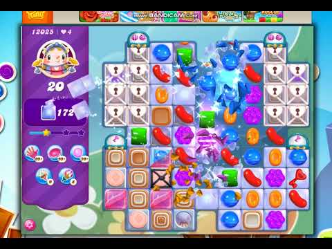 Candy Crush Saga Level 12025  - 27 Moves NO BOOSTERS