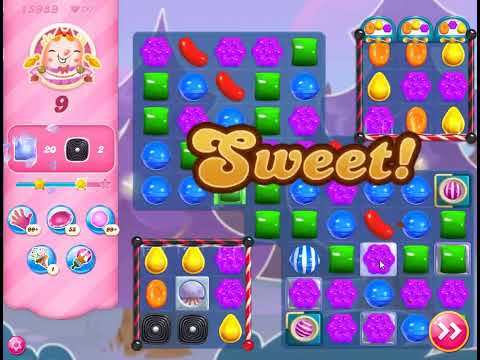 Candy Crush Saga Level 15989 - NO BOOSTERS | SKILLGAMING ✔️