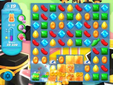 Candy Crush Soda Saga Level 971 - NO BOOSTERS