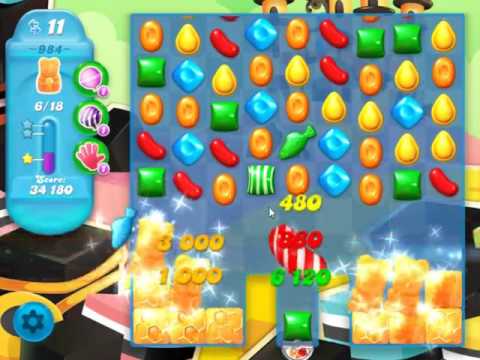 Candy Crush Soda Saga Level 984 - NO BOOSTERS