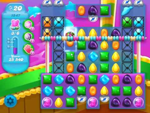 Candy Crush Soda Saga Level 1547 - NO BOOSTERS