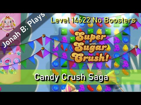 Candy Crush Saga Level 14622 No Boosters