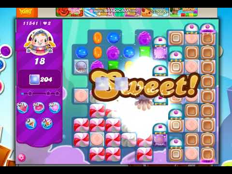 Candy Crush Saga Level 11541 - 22 Moves  NO BOOSTERS