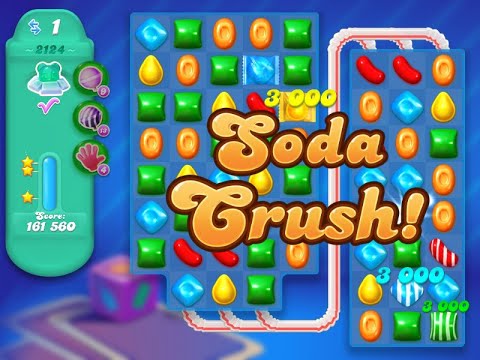 Candy Crush Soda Saga Level 2124 (3 stars, NO boosters)