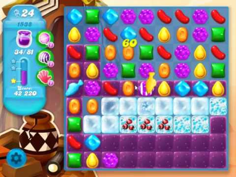 Candy Crush Soda Saga Level 1538 - NO BOOSTERS