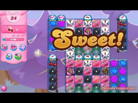 Candy Crush Saga Level 12384 (3 stars, No boosters)