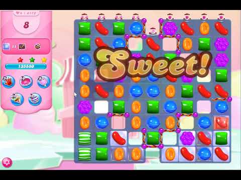 Candy Crush Saga Level 4172 NO BOOSTERS