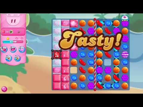 Candy Crush Saga Level 9881 NO BOOSTERS