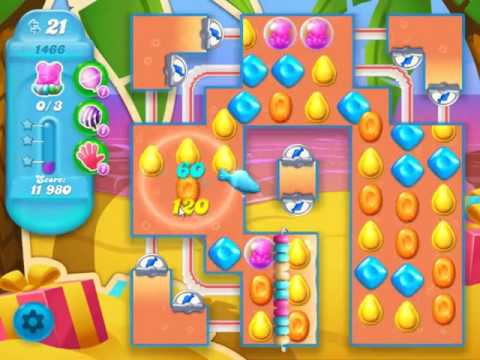 Candy Crush Soda Saga Level 1466 - NO BOOSTERS