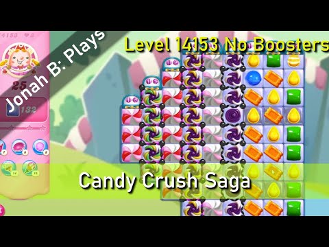 Candy Crush Saga Level 14153 No Boosters