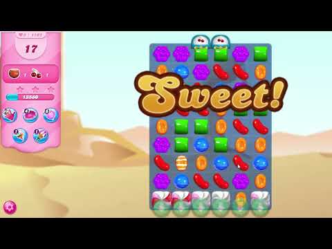 Candy Crush Saga Level 1162 NO BOOSTERS