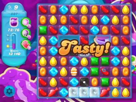 Candy Crush Soda Saga Level 607