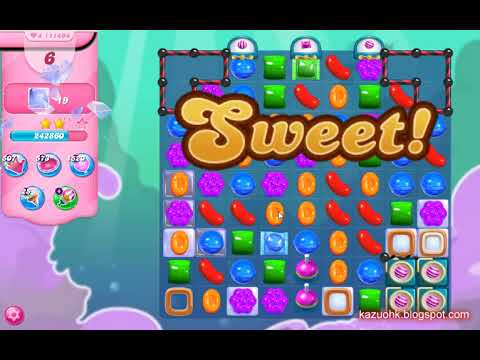 Candy Crush Saga Level 11404 (3 stars, No boosters)