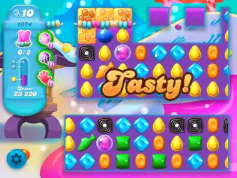 Candy Crush Soda Saga Level 1374 - NO BOOSTERS