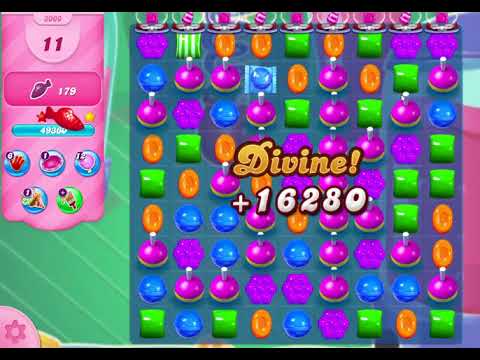 Candy Crush Saga Level 3000 NO BOOSTERS