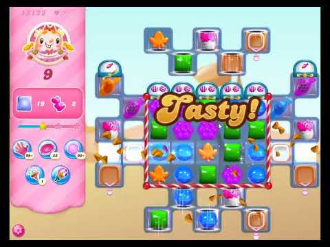 Candy Crush Saga Level 15122 - NO BOOSTERS | SKILLGAMING ✔️