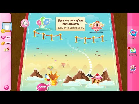 Candy Crush Saga LAST Level 8360 NO BOOSTERS