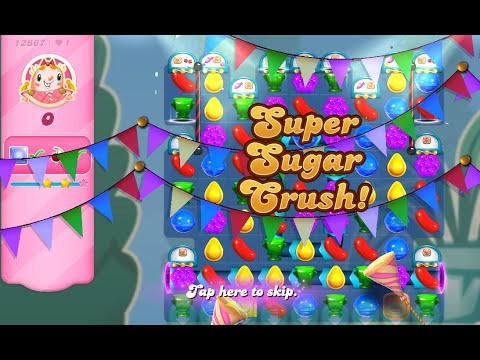 Candy Crush Saga Level 12667 (NO boosters)