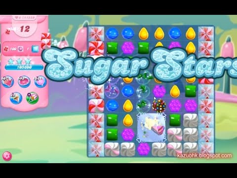 Candy Crush Saga Level 11559 (20 moves, Sugar stars, No boosters)