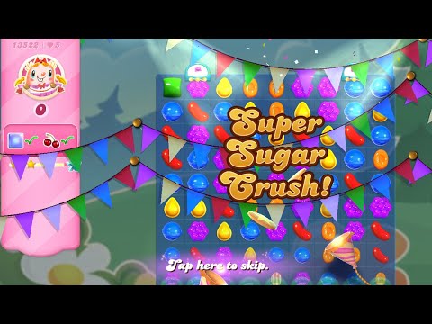 Candy Crush Saga Level 13522 (3 stars, NO boosters)