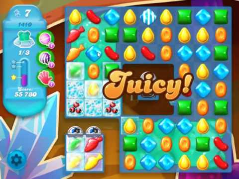 Candy Crush Soda Saga Level 1410 - NO BOOSTERS