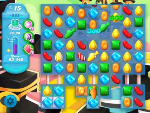 Candy Crush Soda Saga Level 985 - NO BOOSTERS