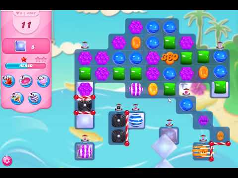 Candy Crush Saga Level 4207 NO BOOSTERS