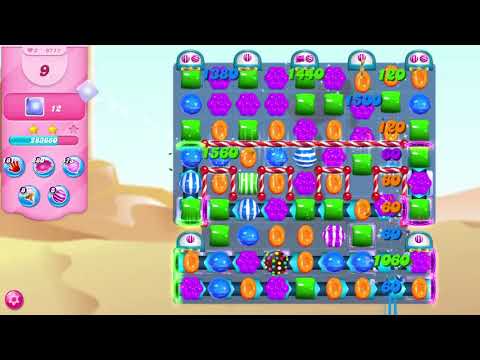 Candy Crush Saga Level 9717 NO BOOSTERS