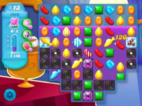 Candy Crush Soda Saga Level 1560 - NO BOOSTERS