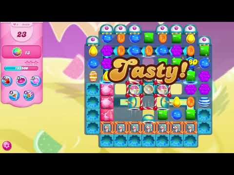 Candy Crush Saga Level 9489 NO BOOSTERS