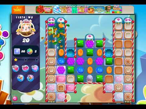 Candy Crush Saga Level 11274 - 23 Moves  NO BOOSTERS