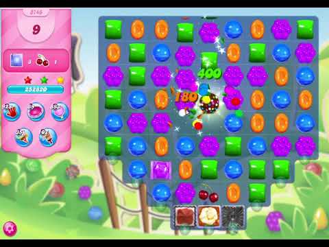 Candy Crush Saga Level 3746 NO BOOSTERS