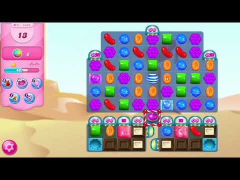 Candy Crush Saga LEVEL 7463 NO BOOSTERS