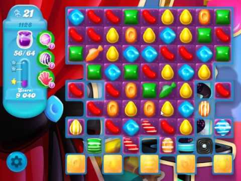 Candy Crush Soda Saga Level 1128 - NO BOOSTERS