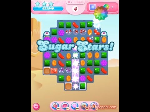 Candy Crush Saga Level 13623 (Sugar stars, No boosters)