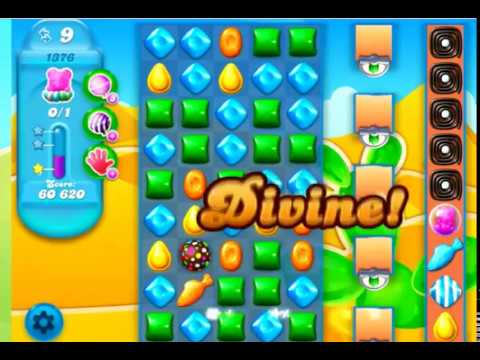 Candy Crush Soda Saga Level 1376 - NO BOOSTERS **